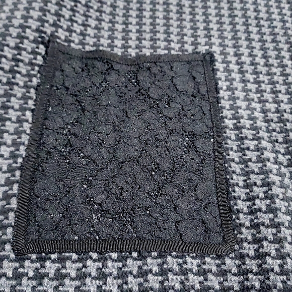 Anthropologie Houndstooth Lace Tunic Dress size M - Picture 4 of 11